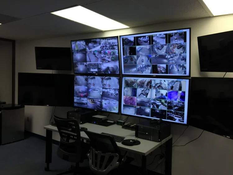 Security camera system installation